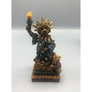 Boyds‎ Bearstone Figurine Ms Liberty Wants You Too Statue of Liberty 0199821